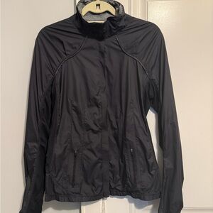 Lululemon Black zip jacket size 8
